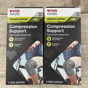 CVS Health Xl Xxl , Moderate Support, KNEE, Active Compression Support, 2‎